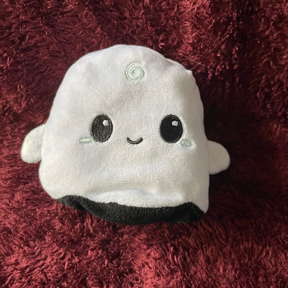 Original Reversible Ghost Plushie - White + Black